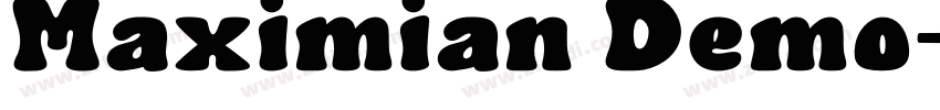 Maximian Demo字体转换